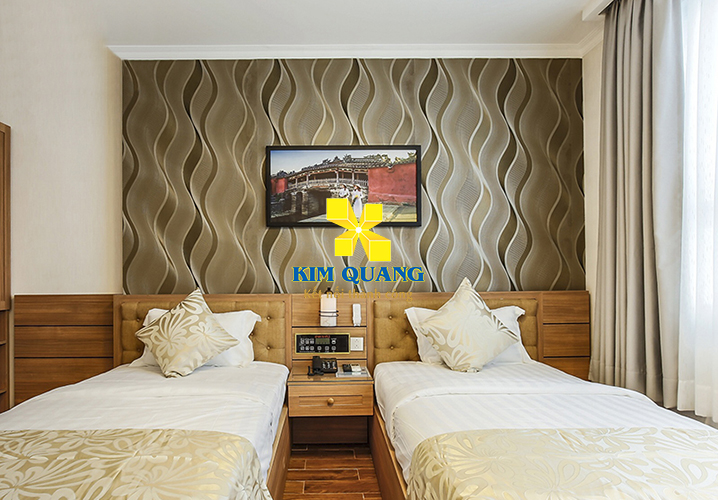 Hình chụp một phòng đôi của khách sạn đường Nguyễn Thái Học
