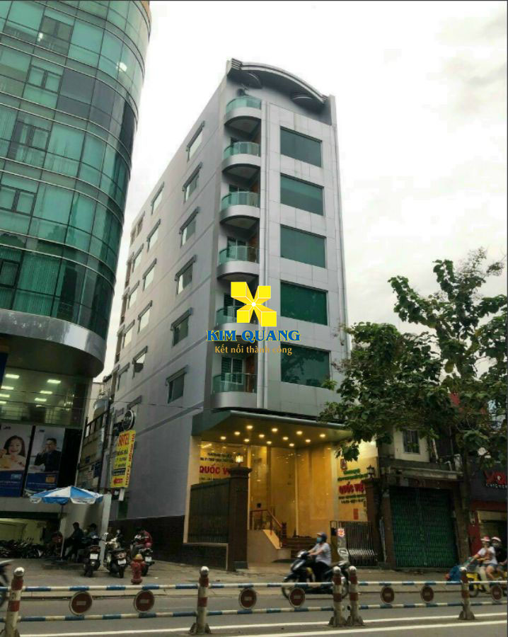 Hình chụp bao quát bán tòa nhà đường Nguyễn Thị Minh Khai