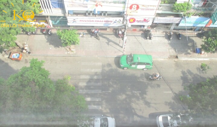 View nhìn từ tòa nhà bán đường Nguyễn Thái Bình 