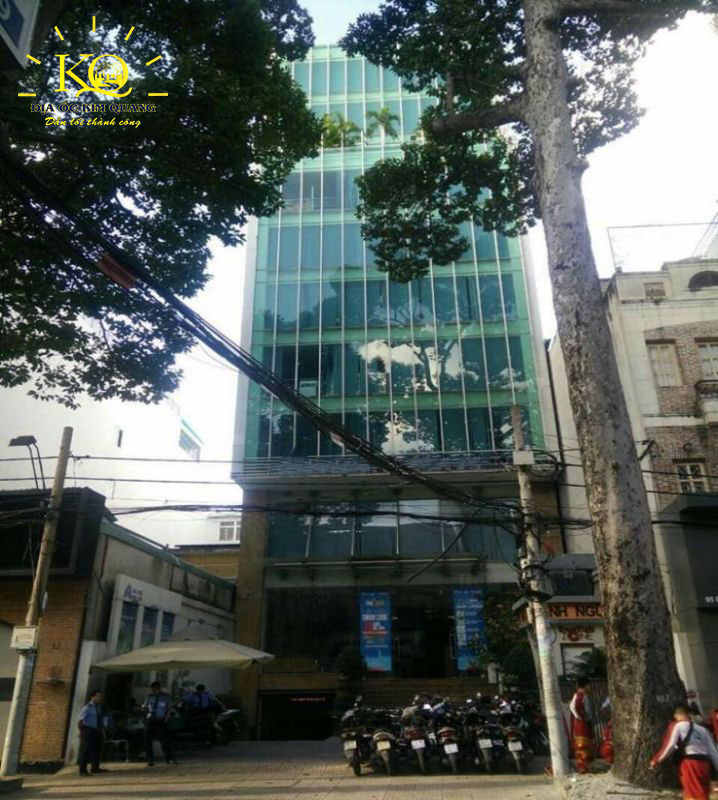 Phối cảnh bao quát tòa nhà văn phòng bán đường Cao Thắng quận 3