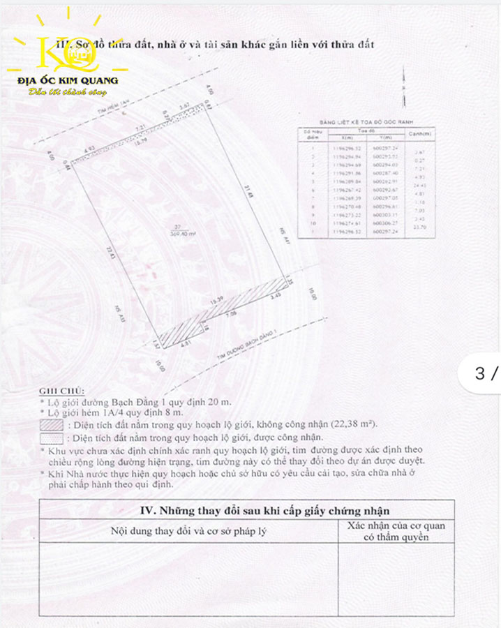 Giấy chứng nhận quyền sở hữu tòa nhà bán đường Bạch Đằng quận Tân Bình Giấy chứng nhận quyền sở hữu tòa nhà bán đường Bạch Đằng quận Tân Bình