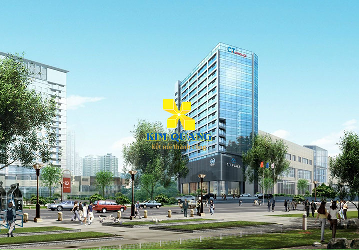 Hình chụp mô phỏng tòa nhà CT Plaza Minh Châu Lê Văn Sỹ
